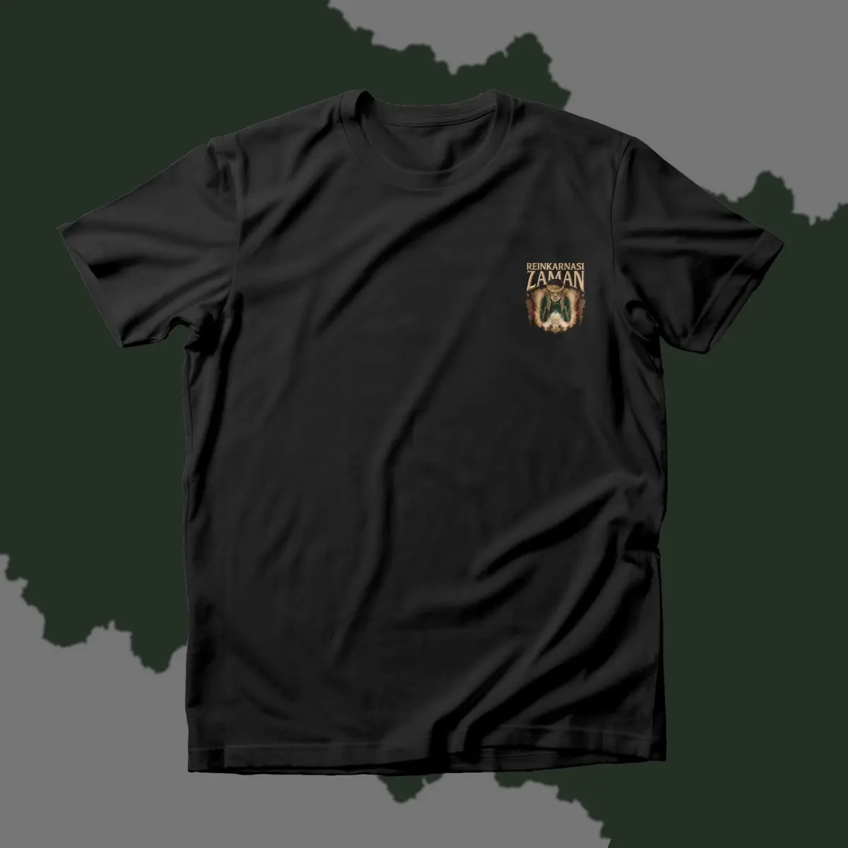 T-SHIRT REINKARNASI ZAMAN VOL. I | Oleh-Oleh Bali | Baju Koas Dewasa Bahan Catton Combet 30s Premium