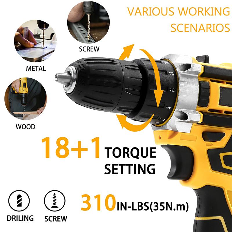 【COD】Cordless Screwdriver Hand Drill Power Tool Lithium dril - TikTok ...