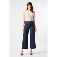 Gambar MINIMAL - Laurrie - Celana Kulot Katun Stretch Wanita - Collection - Black, S dari Minimal Kab. Pemalang 4 Tokopedia