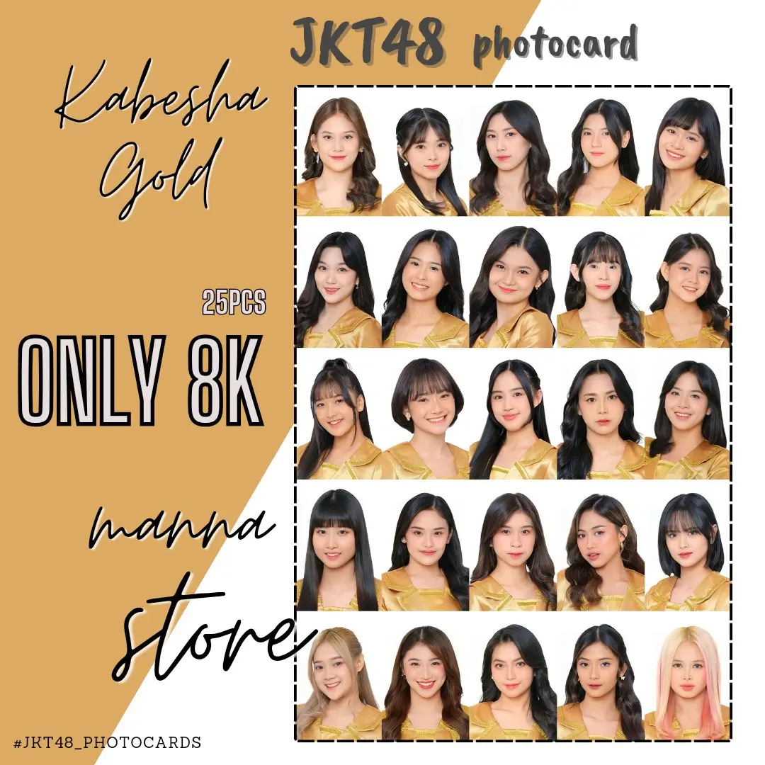 PHOTOCARD JKT48 - SET 25PCS