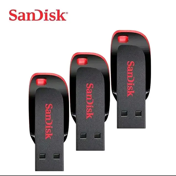 FLASHDISK SANDISK CRUZER BLADE KUALITAS BAGUS - KAPASITAS 2GB 4GB 8GB 16GB 32GB 64GB 128GB 0