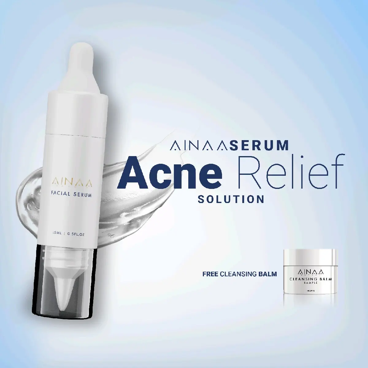 AINAA Serum Acne Relief Solution