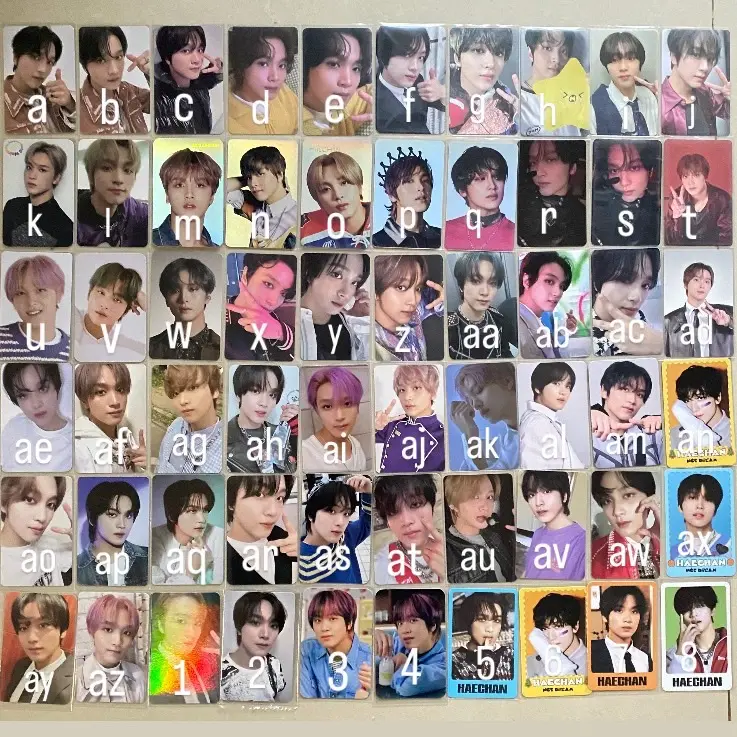 photocard haechan nct offcial 0