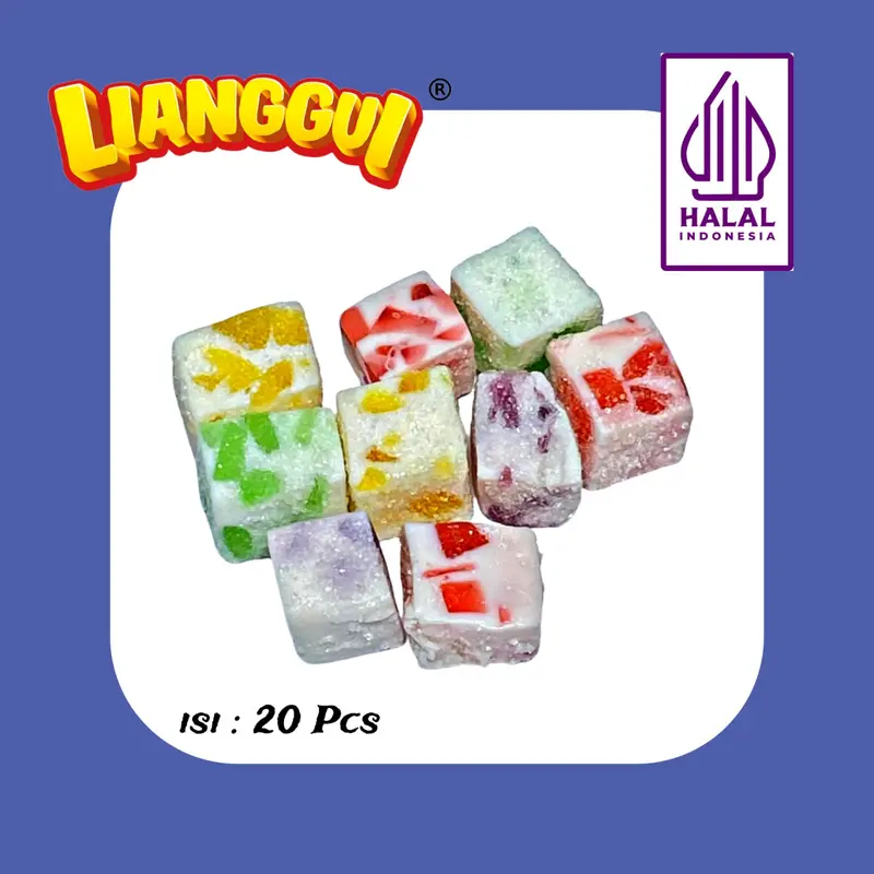 [ LIANGGUI ] PERMEN LUNAK ANEKA RASA / SOFT MIX CANDY FLAVORS / PERMEN HALAL 2