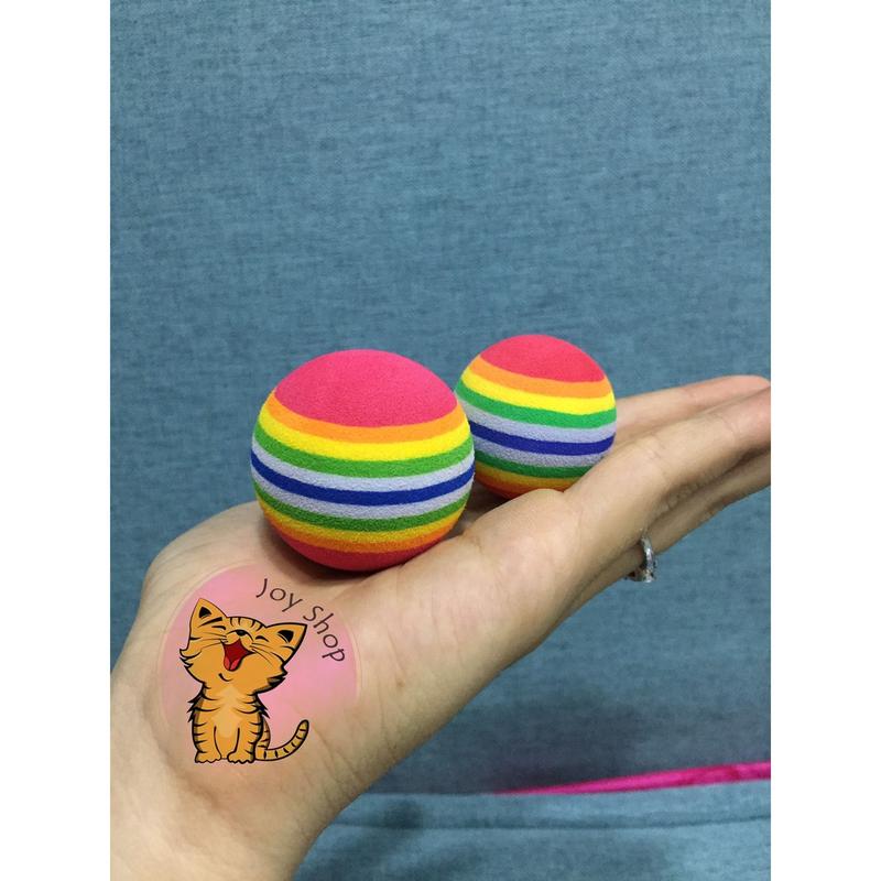 ĐỒ CHƠI BANH MỀM NHIỀU MÀU CHO CHÓ MÈO
