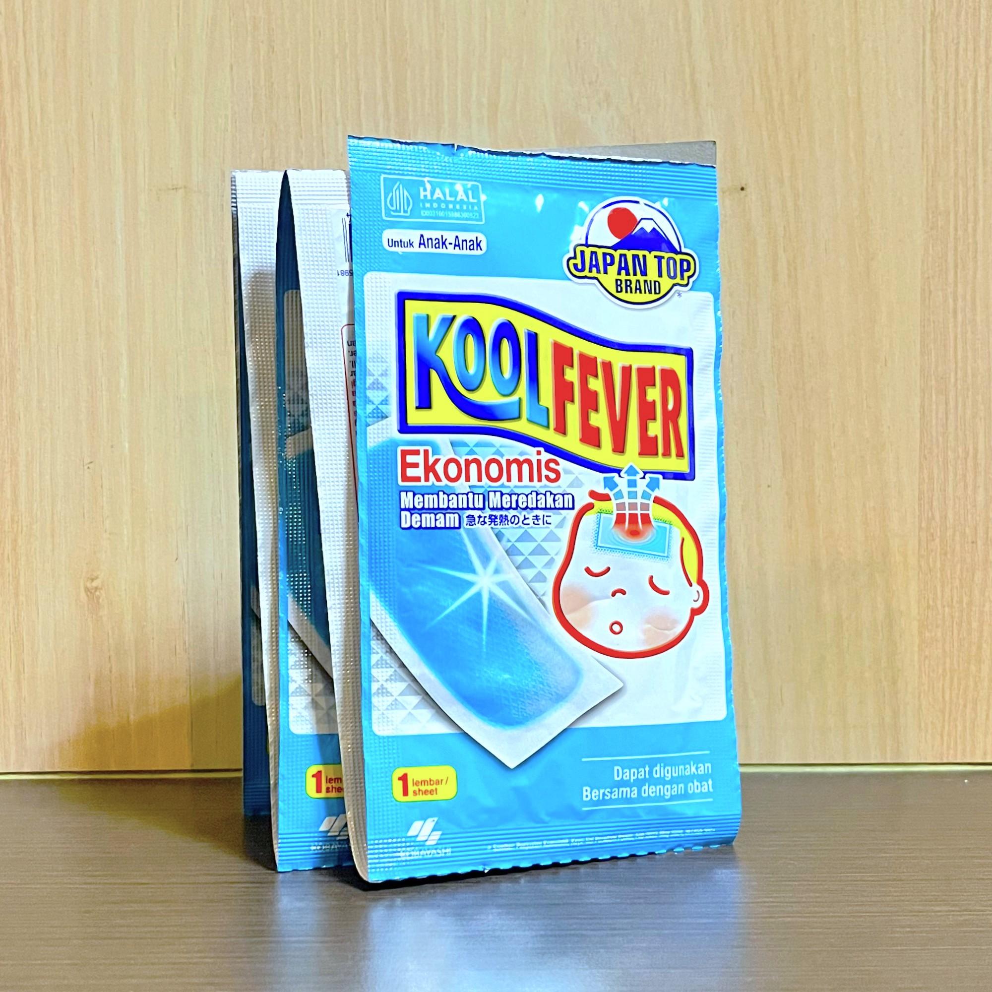 KOOL FEVER EKONOMIS Kompres Demam Anak 1 Renceng isi 6pcs