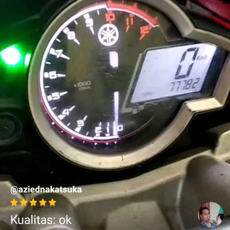 LCD Vixion NVA / NVL Langsung Pasang(PNP) Untuk Speedometer Yamaha,.Kondisi Baru 100 Persen 2