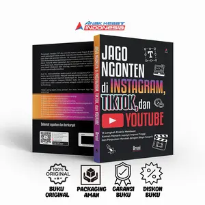 Buku Jago Ngonten Di Ins t4gr4m, Tik t0 k, Dan Y0 utube - Aruni - Anak Hebat Indonesia