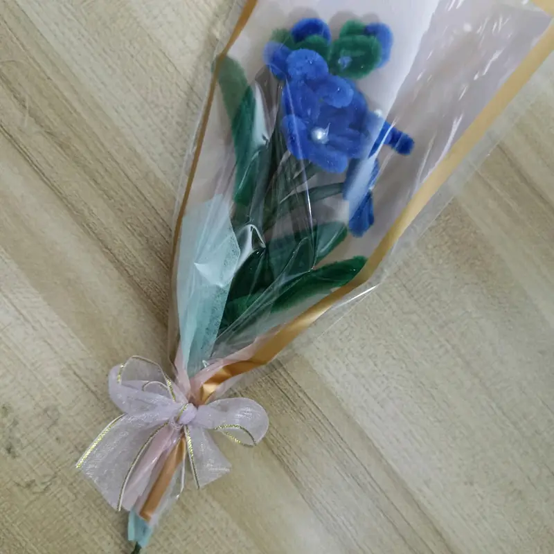 PIPE CLEANER bunga kawat single simple mini buket vol. 2 4