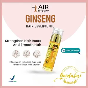FYC - Hair Story Ginseng Hair Essence Oil - Perawatan Rambut Rontok Dan Pertumbuhan Rambut Haircare Minyak