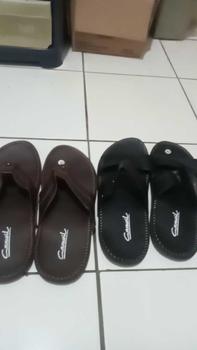 Product Review of SANDAL PRIA COWOK CASUAL BELI 1 GRATIS 1  PROMO Sendal Slop Kulit Pria Japit Slop Selop Jepit from 🇲**a 1