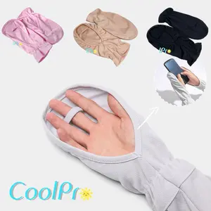 Sarung Tangan Lengan Panjang Anti Panas Matahari UPF 50+ Bahan Ice Silk / Manset Sarung Tangan Anti UV / Sarung Tangan Motor Mobil / Sarung Tangan Pendek Anti Panas Matahari