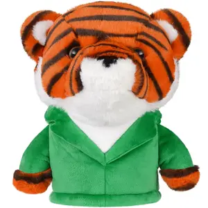 Golf Cover Green Jacket Tiger Driver Head Cover Golf 460cc Plush Sarung Pelindung Stik Golf Driver Boneka