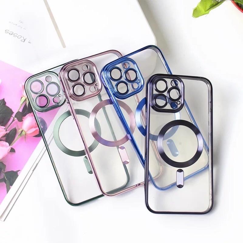 ULTRA PLATED MAGSAFE WITH LENSPRO ELECTRO METALIC Case iPhone 15 14 13 12 11 PRO MAX iPhone 14 PLUS 2