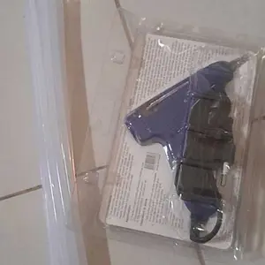 Lem Tembak 1set + Stick Lem 10pcs / Hot Melt Glue Gun + 10pcs Lem Stick / Lem Aksesoris Serbaguna / Lem Kerajinan