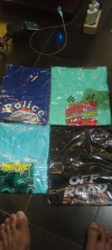 Product Review of Paket 4pcs Kaos Anak Laki laki Motif Mobil Pakaian Fashion from D**y P**o 1