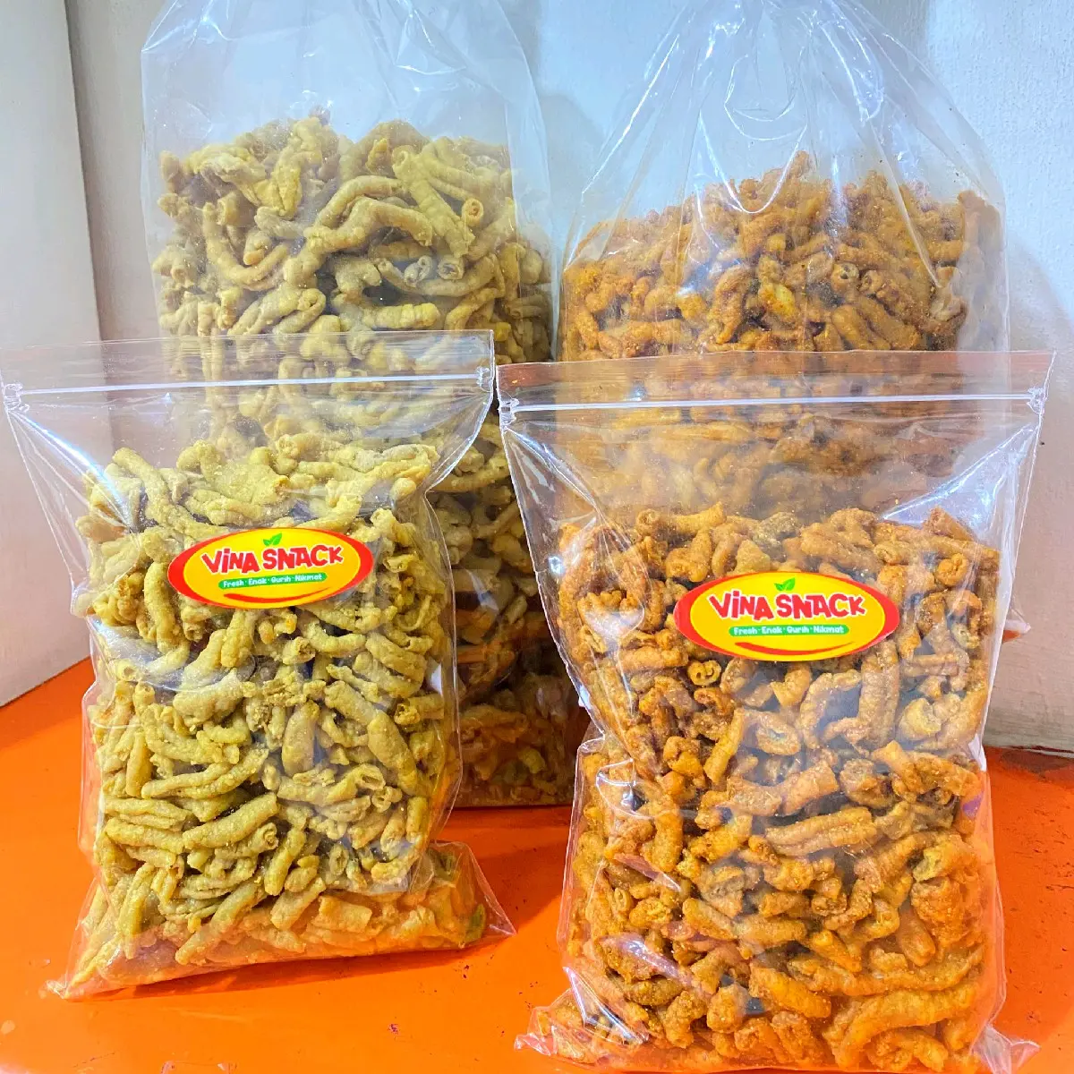 Usus Crispy Super Pedas/Original 500Gram