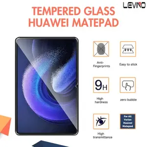 LEVINO Tempered Glass HD Compatible for Huawei Matepad 11.5/Air 11.5" Matepad SE 10.4" Matepad 11" 21/23 Screen Protector