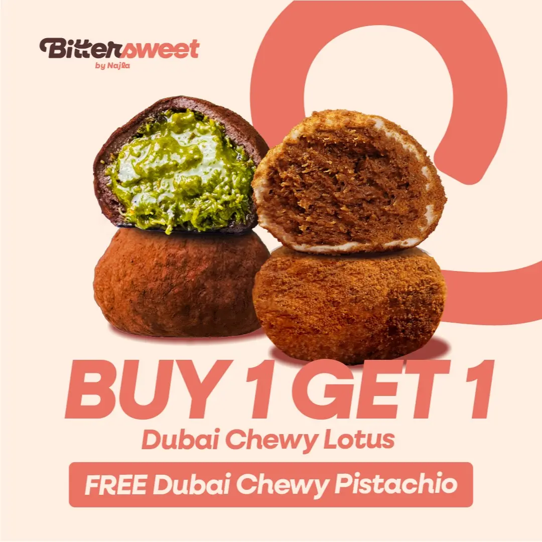 Buy1 Get 1 ( 1 Chewy Pistachio & 1 Chewy Lotus )