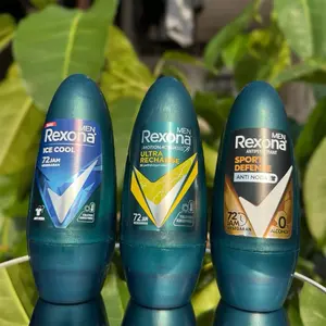 Rexona Men Deodoran Roll On 45ml ~ Kesegaran Hingga 72 jam anti Noda