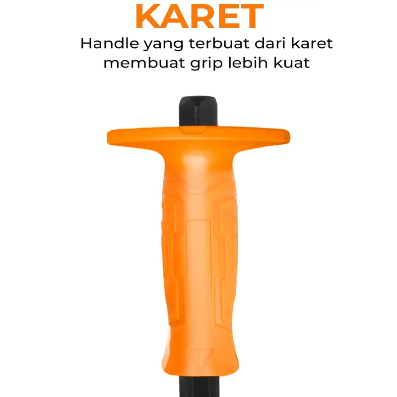 ALLEFIX Pahat Batu Ukuran 25 MM Kinerja Tahan Lama Desain Kuat & Tahan Lama Baja Krom Vanadium - 6833 7