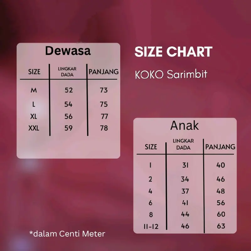 Naza Koko Couple Ayah Dan Anak Setelan Sarimbit Burgundy Koko lebaran Motip Benang Simpel Elegan 7