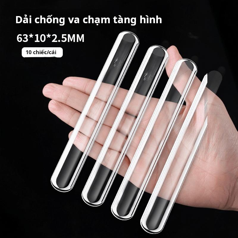 Miếng Dán Chống Va Chạm Tay Nắm Cửa, Đệm Silicon Im Lặng, Cho Cửa Tủ Lạnh Gia Dụng, Tường Cửa Tủ, Dụng Cụ Hữu Ích, Dải Trong Suốt
