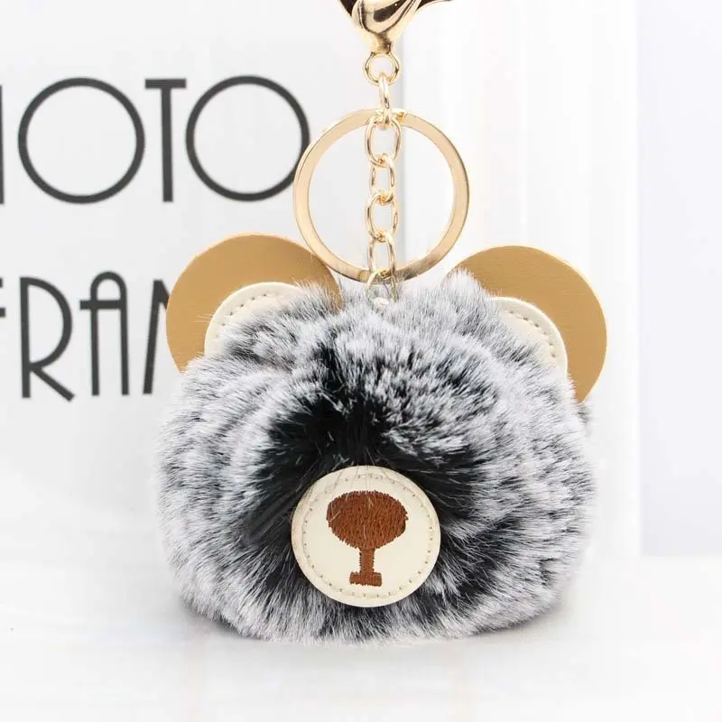 KILAN Gantungan Pom Pom Bulu Gantungan Tas Lucu - CC028 5