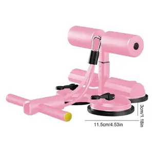 Sit Up Stand Double Holder + Tali Resistance Alat Sit Up Gym