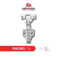 Gambar HOMEGA Engsel Sendok Stainless Steel HSG Slow Motion Soft Close - 1 Set = 2 Pcs - Engsel Lurus dari Homega Indonesia Kota Administrasi Jakarta Barat 1 Tokopedia