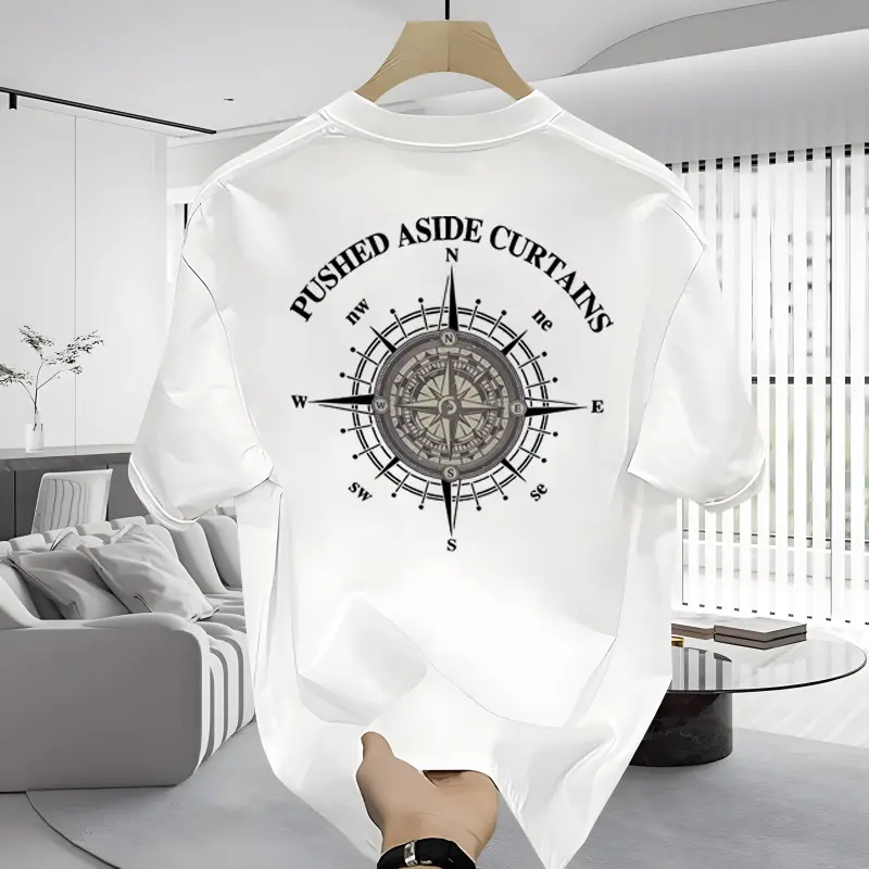 Versatile Pure Cotton T-Shirt Unisex Loose Fit Perfect for Summer Casual Outfits