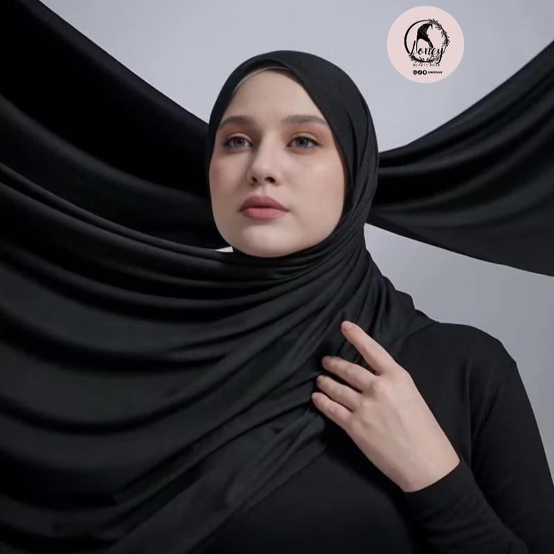 PASHMINA KAOS RAYON - PASHMINA TURKI SHAWL - PASHMINA KAOS RAYON MELEYOT - PASHMINA KAOS PREMIUM 6