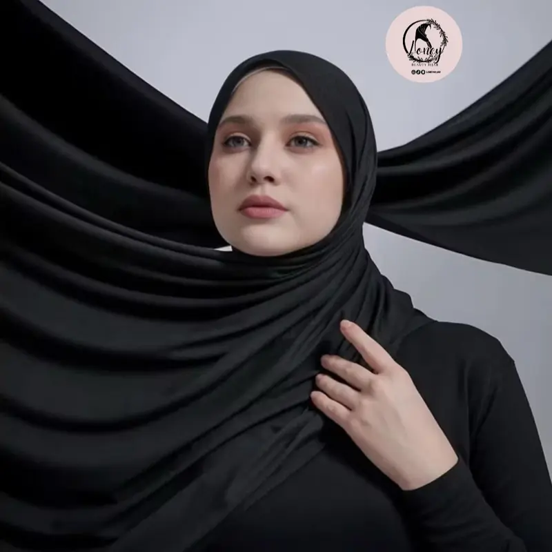 PASHMINA KAOS RAYON - PASHMINA TURKI SHAWL - PASHMINA KAOS RAYON MELEYOT - PASHMINA KAOS PREMIUM 5