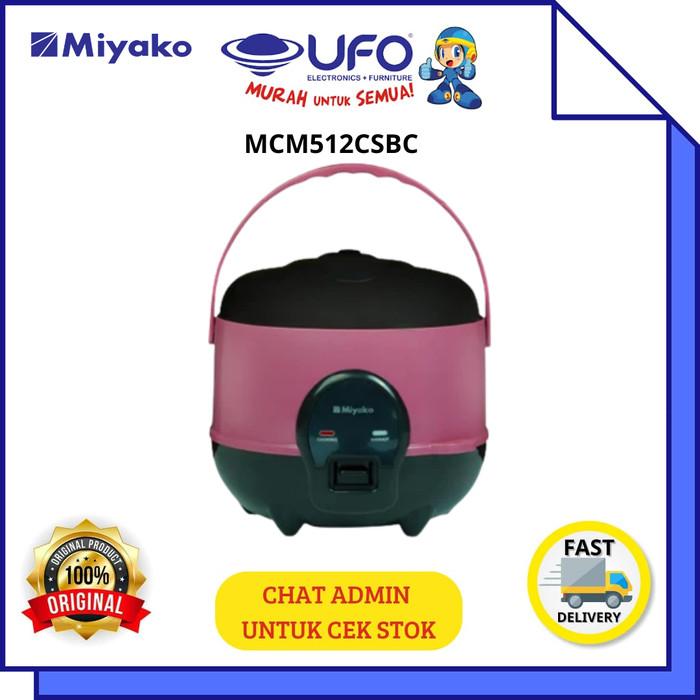 Gambar MIYAKO MCM512C(SBC) RICE COOKER 1.2 LITER 3 IN 1 dari UFO ELEKTRONIKA JOGJA Kab. Sleman Tokopedia