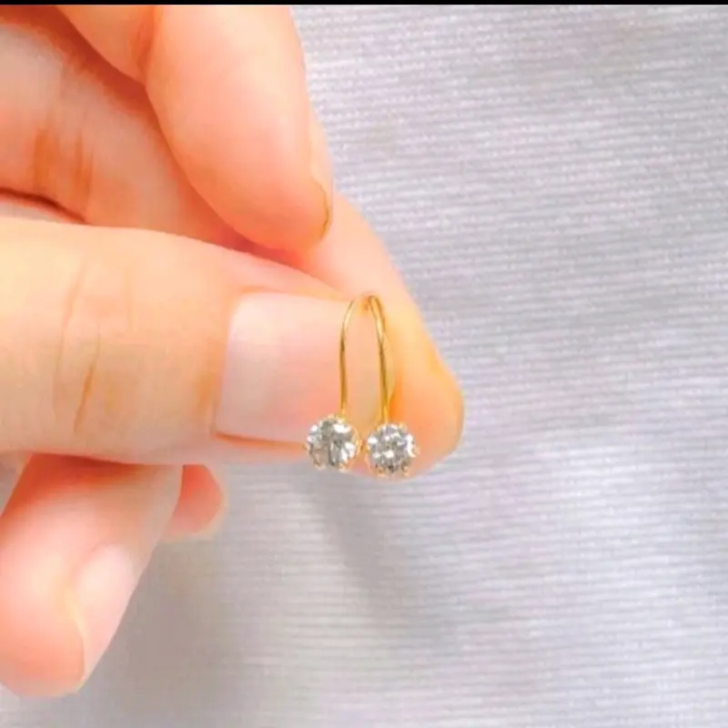 Anting Desy Anak Mata Satu Gold Titanium,Tahan lama dan Tidak Alergi Kids Fashion 2