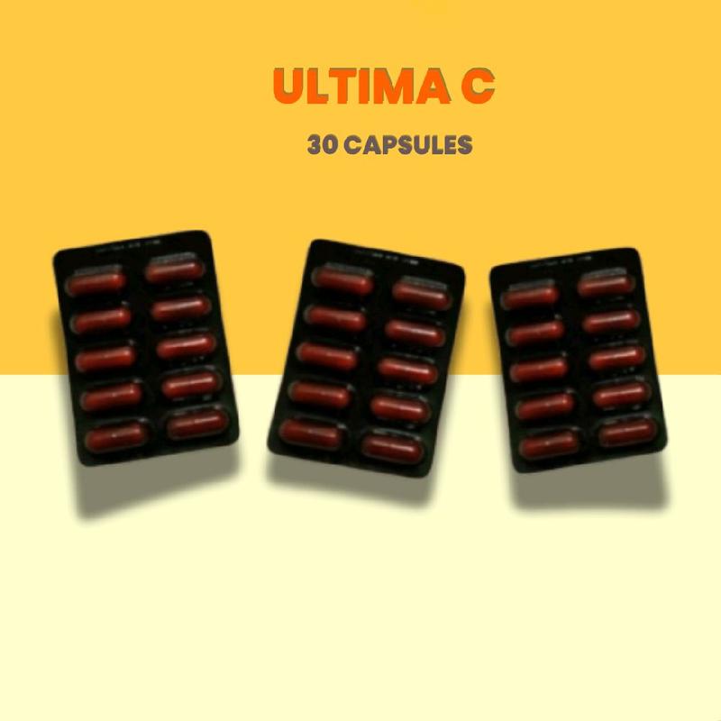 Ultima-C Pampaganang Kumain 30 Capsules - Orange Organic Vitamins ...