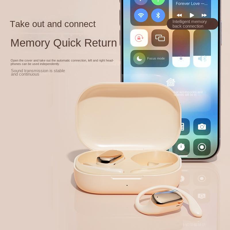 Product Introduction of Open 2025 new wireless Bluetooth headset sports running ultra long life game low latency 8