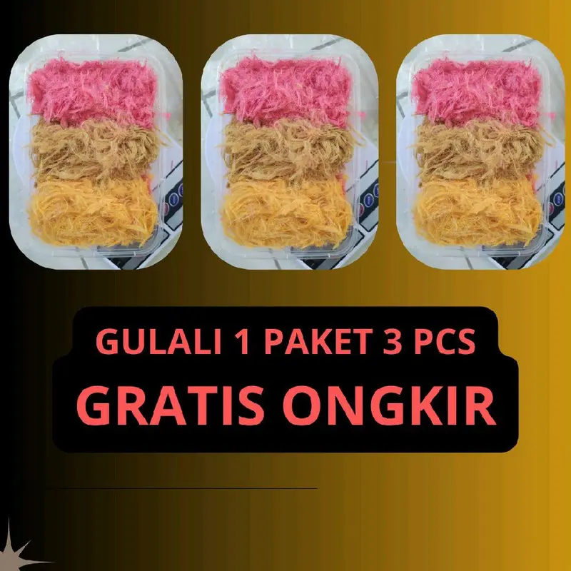 ( COD ) RAMBUT NENEK ( 3 box Thinwall ) PAKET HEMAT 0