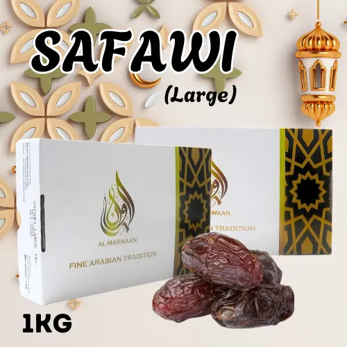 Al-Marwaan Kurma 1kg Safawi Jumbo | Mabroom VIP)