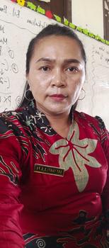 Product Review of Tunik Batik Modern Wanita Lengan Panjang Puffy Shoulder Tunik Mustika By Batik Widia Katun Motif Seragam Kerja from s** 1