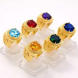 CINCIN BATU TITANIUM RING NAGA BATU BULAT (tidak mudah luntur dan tidak berkarat)