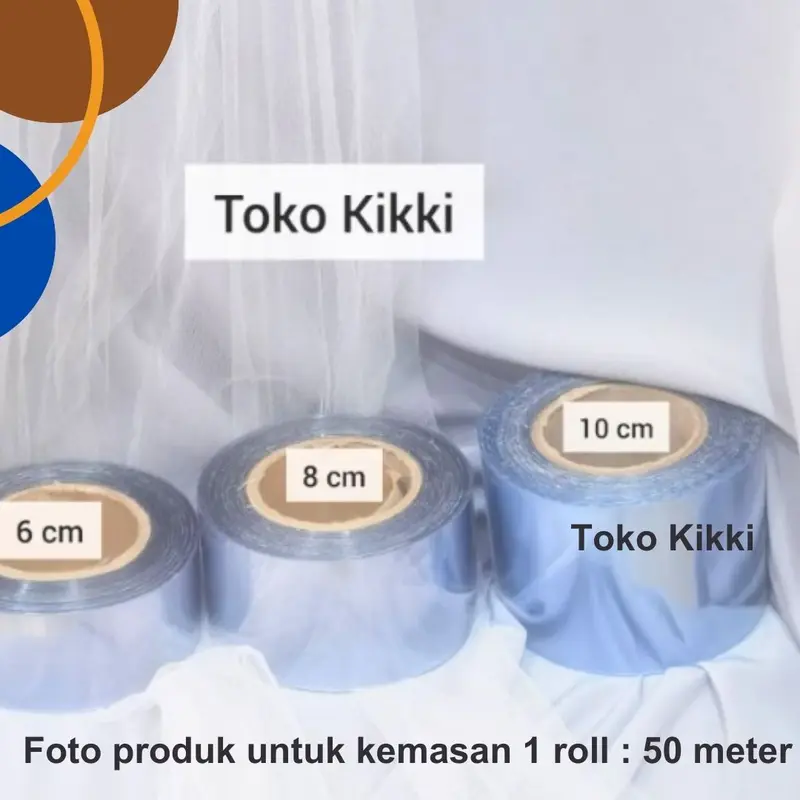 Mika Roll 5 Meter 5 cm Kue Tart / Makanan Cake Dimsum Toko Kikki - Plastik Berkualitas Tinggi - Perlengkapan 1