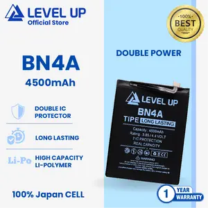 LEVEL UP Baterai BN4A for Xiaomi Redmi Note 7 / Note 7 Pro Double Power