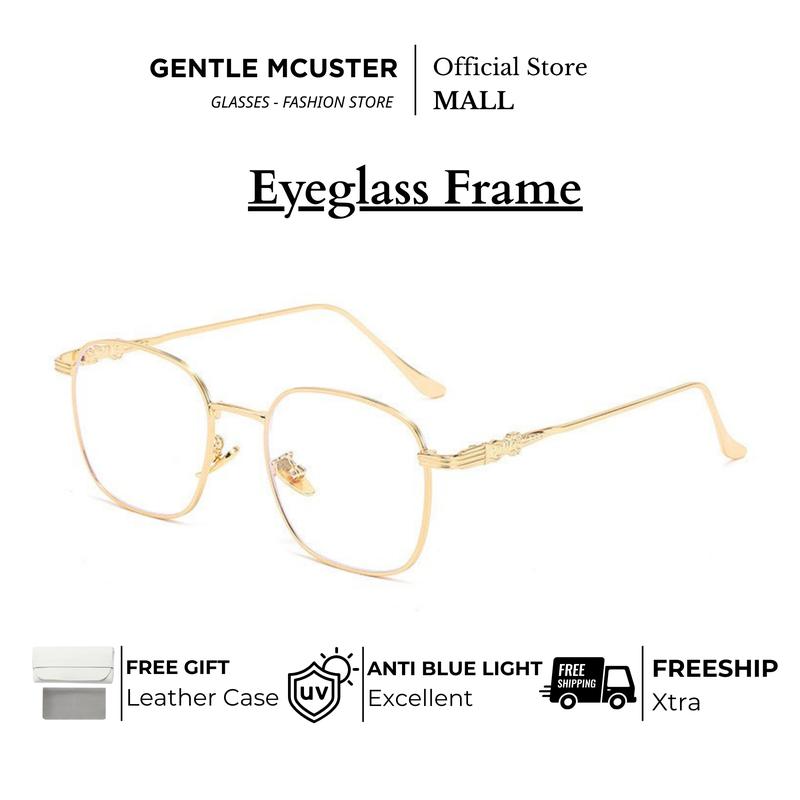  Kính Đổi Màu Chống Ánh Sáng Xanh Gọng Lớn Hợp Xu hướng Giá Trị Cao Kiểu Hở Mặt Thích Hợp Cho Người Cận Thị YH010 