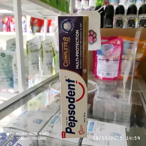 Pasta Gigi Pepsodent Complete8 Multi Protection 150gr Perlindungan Seluruh Gigi & Mulut