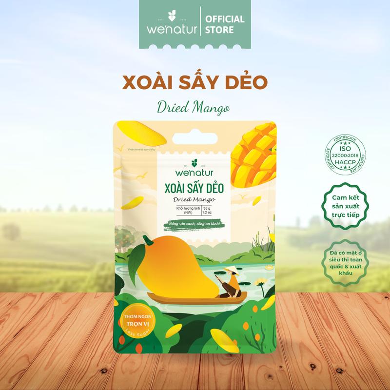 Trái cây sấy dẻo we'natur 35g