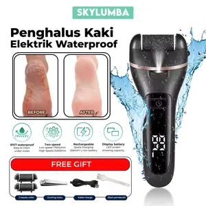 Skylumba Penghalus Tumit Kaki Penghalus Kaki Elektrik Untuk Kulit Mati Dan Kapalan Callus Remover Pedicure Menicure CR01
