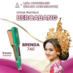 Catokan AIUEO Brenda - Catok Rambut 3in1 - Daya Rendah - Untuk Meluruskan Rambut Bercabang Kering Catokan AIUEO Brenda - Catok Rambut 3in1 - Daya Rendah - Untuk Meluruskan Rambut Bercabang Kering