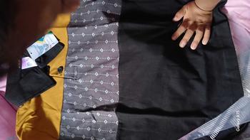 Product Review of Shafamarwa Kaos set Couple Keluarga Baju Atasan Tunik Sarimbit Family rekomendasi Lebaran Ayah Ibu Wanita dan Anak Cowok Cewek SM101 Hitam Muslim Pasangan Dewasa Katun from H**🥰 1
