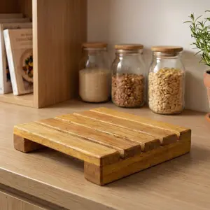 Tatakan Panci | Tatakan Kayu Aesthetic Serbaguna - Handmade Kitchenware